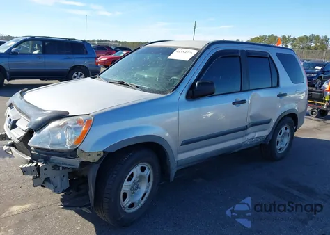 2006 Honda Cr-V Lx из США, поврежденный, VIN JHLRD78506C009053